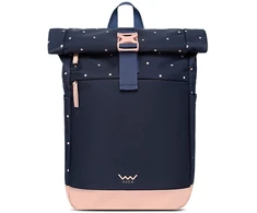 Vuch Women's backpack Virion Dotty Dark Mėlyna
