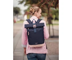 Vuch Women's backpack Virion Dotty Dark Mėlyna