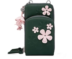 Vuch Women's crossbody wallet Daisy Glow Žalias