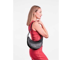 Vuch Women's handbag Linaya Juodas Banana Bag
