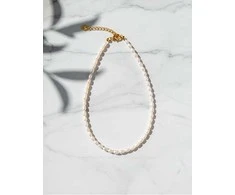 Vuch Women's pakabukas made of real pearls Mireya Gold
