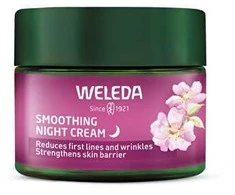 Weleda Wild Rose &amp; Baltas Tea Smoothing Night Kreminis Night Skin Kreminis