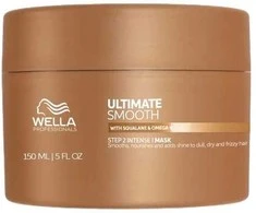 Wella Professionals Ultimate Smooth Mask Maitinanti kaukė su skvalanu ir omega-9, 150 ml