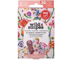 Wild Stripes Hypoallergenic patches Classic Sensitive Vintage Flowers 20 pcs.