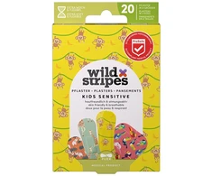 Wild Stripes Kids Sensitive Jungle Vibe Plasters 20 pcs