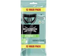 Wilkinson Sword Vienkartiniai skustuvai Wilkinson Xtreme3 Sensitiv e Comfort 12 vnt.
