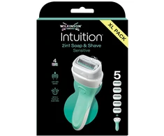 Wilkinson Intuition Sensitive maszynka su 4 ostrzami i 5 wkładów