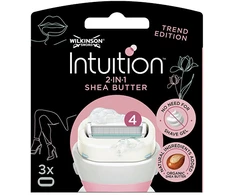 Wilkinson Sword Intuition 2in1 Sviestmedžių aliejumi keičiamosios galvutės 3 vnt