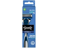 Wilkinson Sword Skustuvas + 1 atsarginė Hydro 5 odos apsaugos galvutė