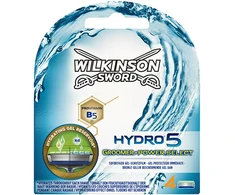 Wilkinson The Face Groomer wkład su 5 ostrzami i żelem nawilżającym 4vnt.