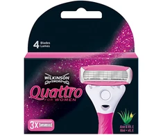 Wilkinson Intuition Quattro wkład su 4 ostrzami 3 vnt.