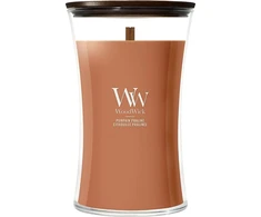 Woodwick Scented candle vase large Pumpkin Praline 609.5 g