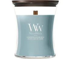 Woodwick Cedarwood &amp; Ocean Moss