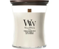 Woodwick Tonka ir migdolų pienas