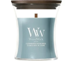 Woodwick Cedarwood &amp; Ocean Moss