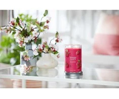 Yankee Candle Aromatinė žvakė Signature tumbler large Raudona Raspberry 567 g