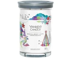 Yankee Candle aromatinė žvakė Signature stiklinė didelė Magical Bright Lights 567 g