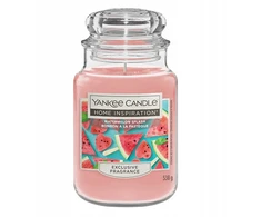 „Yankee Candle“ žvakė „Home Inspiration Watermelon Splash“, didelė, 538 g