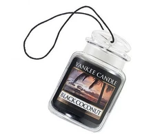 Yankee Candle Luxury Juodas Coconut Car Tag 1 pcs