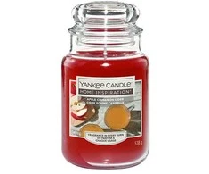 Yankee Candle kvapioji žvakė Home Inspiration didelė obuolių cinamono sidras 538 g
