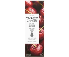 Yankee Candle kvapiųjų lazdelių difuzorius „Juodas Cherry“ 100 ml