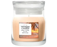 Yankee Candle Signature kvapni žvakė stiklinėje maža Rožinė Sands Glow 110 g
