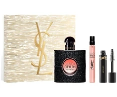 Yves Saint Laurent YSL Juodas Opium Giftset dovanų rinkinys moterims (EDP, 50 ml + EDP, 10 ml + YSL Lash Clash Blakstienų tušas Volume Extreme no1 Juodas, 2 ml)
