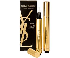 Set Duo Yves Saint Laurent Duo Touche Eclat Radiant Touch Correcting &amp; Highlighting Liquid Maskuoklis 1 Luminous Radiance, 2 vnt. 2.5 ml