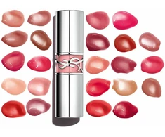 Yves Saint Laurent Loveshine Lipstick drėkinamieji lūpų dažai, 3 g | spalva: 150 Nude Lingerie