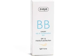 Ziaja BB cream for oily and combination skin SPF 15 Light Tone (BB Kreminis) 50 ml