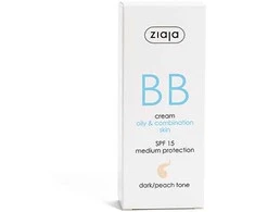 Ziaja mastná, smíšená ple? - ton tmavýSPF15 50ml Dark/Peach Tone veido kosmetika Moterims