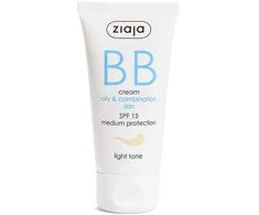 Ziaja BB cream for oily and combination skin SPF 15 Light Tone (BB Kreminis) 50 ml