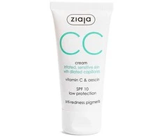 Ziaja Cc Koreguojamasis kremas sudirgusiai ir jautriai odai 50ml