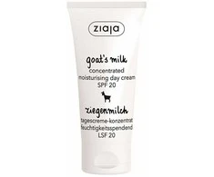 Ziaja Daily Moisturizing Day Kreminis SPF 20 ožkos pieno koncentratas (drėkinamasis dieninis kremas) 50 ml