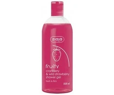 Ziaja Dušo želė Cranberry &amp; Wild Strawberry Dušo želė 500 ml