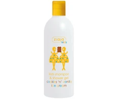 Ziaja Šampūnas and dušo želė Cookies and vanilla ice cream (Kid´s Šampūnas &amp; Dušo želė) 400 ml