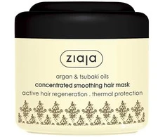 Ziaja Smoothing mask skirtas sausiems ir pažeistiems plaukams Argan ( Concentrate d Smoothing Hair Mask) 200 ml