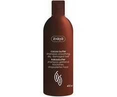 Ziaja Šampūnas, glotninantis su kakavos sviestu, 400 ml.