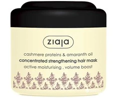 Ziaja Plaukų kaukė, stiprinanti su kašmyro proteinų burnočio (amaranto) aliejumi, 200 ml