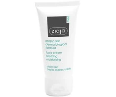 Ziaja Veido kremas nuo egzemos, Med raminamasis ir drėkinamasis, 50 ml
