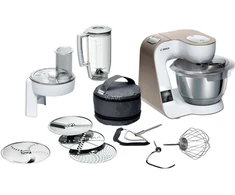 MUM5 MUM5XW20 Virtuvinis kombainas Bosch, Baltas, šampaninis