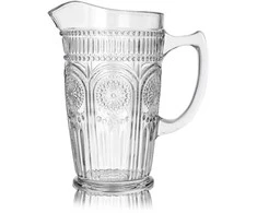 Ąsotis su rankena Homla BARREL permatomas, 1,3 l