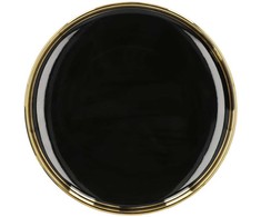 Cup with a saucer and spoon Homla SINNES Juodas, 200 ml
