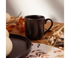 Mug Homla FAMELIO Juodas, 400 ml
