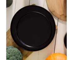Dessert plate Homla FAMELIO Juodas, 21 cm