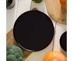 Plate Homla FAMELIO Juodas, 28 cm