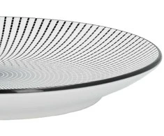 Dessert plate Homla NAVIA Juodas, 19 cm