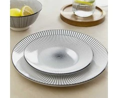 Plate Homla NAVIA Juodas, 27 cm