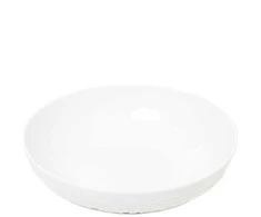Plate Homla SYLIA Deep Baltas Ornament, 20 cm