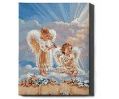 Angelai debesyse 40*50 cm